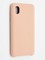 Накладка силиконовая Silicone Cover (без логотипа) для Samsung Galaxy A01 CORE пудровая
