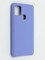 Накладка силиконовая Silicone Cover (без логотипа) для Samsung Galaxy A21S сиреневая