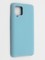 Накладка силиконовая Silicone Cover (без логотипа) для Samsung Galaxy A42 5G бирюзовая