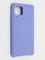 Накладка силиконовая Silicone Cover (без логотипа) для Samsung Galaxy A42 5G сиреневая