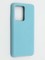 Накладка силиконовая Silicone Cover (без логотипа) для Samsung Galaxy S20 Ultra бирюзовая - фото 42056