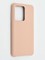 Накладка силиконовая Silicone Cover (без логотипа) для Samsung Galaxy S20 Ultra пудровая