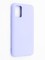Накладка силиконовая Silicone Cover (без логотипа, с закрытым низом) для Samsung Galaxy A02S сиреневая
