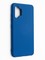 Накладка силиконовая Silicone Cover (без логотипа, с закрытым низом) для Samsung Galaxy A32 синяя