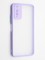 Накладка пластиковая с силиконовой окантовкой с защищенной камерой для Huawei Honor 10X Lite сиреневая - фото 42237