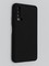 Накладка Silicone Cover (без логотипа, с защитой камеры) для Huawei P-smart 2021 черная - фото 45275