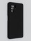 Накладка Silicone Cover (без логотипа, с защитой камеры) для Poco F3 черная - фото 45283