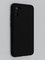 Накладка Silicone Cover (без логотипа, с защитой камеры) для Samsung Galaxy A02S черная