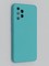 Накладка Silicone Cover (без логотипа, с защитой камеры) для Samsung Galaxy A32 4G бирюзовая - фото 45332