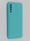 Накладка Silicone Cover (без логотипа, с защитой камеры) для Samsung Galaxy A50 бирюзовая - фото 45348