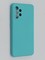 Накладка Silicone Cover (без логотипа, с защитой камеры) для Samsung Galaxy A52 бирюзовая - фото 45356