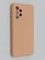 Накладка Silicone Cover (без логотипа, с защитой камеры) для Samsung Galaxy A52 пудровая - фото 45360