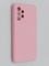 Накладка Silicone Cover (без логотипа, с защитой камеры) для Samsung Galaxy A52 розовая - фото 45361