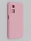 Накладка Silicone Cover (без логотипа, с защитой камеры) для Xiaomi Mi 10T Pro розовая - фото 45369