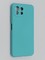 Накладка Silicone Cover (без логотипа, с защитой камеры) для Xiaomi Mi 11 Lite бирюзовая - фото 45372