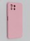 Накладка Silicone Cover (без логотипа, с защитой камеры) для Xiaomi Mi 11 Lite розовая