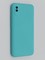 Накладка Silicone Cover (без логотипа, с защитой камеры) для Xiaomi Redmi 9A бирюзовая - фото 45380