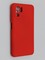 Накладка Silicone Cover (без логотипа, с защитой камеры) для Xiaomi Redmi Note 10 4G/Poco M5S красная - фото 45406
