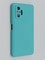 Накладка Silicone Cover (без логотипа, с защитой камеры) для Xiaomi Redmi Note 10 Pro 4G бирюзовая - фото 45412