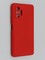 Накладка Silicone Cover (без логотипа, с защитой камеры) для Xiaomi Redmi Note 10 Pro 4G красная - фото 45414