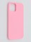 Накладка силиконовая Soft Touch ультратонкая для Apple iPhone 12/12 Pro розовая