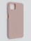 Накладка силиконовая Soft Touch ультратонкая для Samsung Galaxy A12 пудровая - фото 46227