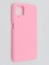 Накладка силиконовая Soft Touch ультратонкая для Samsung Galaxy A12 розовая