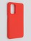 Накладка силиконовая Soft Touch ультратонкая для Xiaomi Mi 10T красная - фото 46270