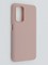 Накладка силиконовая Soft Touch ультратонкая для Xiaomi Mi 10T пудровая