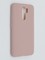 Накладка силиконовая Soft Touch ультратонкая для Xiaomi Redmi 9 пудровая - фото 46289