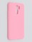 Накладка силиконовая Soft Touch ультратонкая для Xiaomi Redmi 9 розовая - фото 46290