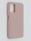 Накладка силиконовая Soft Touch ультратонкая для Xiaomi Redmi 9T/Poco M3 пудровая - фото 46304