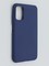 Накладка силиконовая Soft Touch ультратонкая для Xiaomi Redmi Note 10 5G/Poco M3 Pro синяя - фото 46315