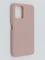 Накладка силиконовая Soft Touch ультратонкая для Xiaomi Redmi Note 10 Pro 5G пудровая - фото 46323