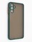 Накладка пластиковая с силиконовой окантовкой с защищенной камерой для Samsung Galaxy A13 5G зеленая - фото 46675