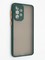 Накладка пластиковая с силиконовой окантовкой с защищенной камерой для Samsung Galaxy A53 5G зеленая - фото 49183