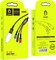 СЗУ Denmen DC01E 2.4A + кабель 3 in 1 Type-C Lightning Micro USB белое