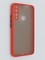 Накладка пластиковая с силиконовой окантовкой с защищенной камерой для Huawei P-Smart Z/Y9 2019/Honor 9X красная - фото 46870