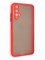 Накладка пластиковая с силиконовой окантовкой с защищенной камерой для Huawei Honor 20 красная - фото 47636