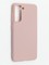 Накладка силиконовая Soft Touch ультратонкая для Samsung Galaxy S21FE пудровая - фото 48384