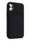 Накладка Soft touch с кармашком для Apple iPhone 12 Mini черная - фото 48506