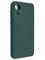Накладка Silicone Cover (без логотипа, с защитой камеры) для Samsung Galaxy A03 Core зеленая - фото 49016