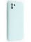 Накладка Silicone Cover (без логотипа, с защитой камеры) для Samsung Galaxy A03 бирюзовая - фото 49024