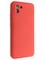 Накладка Silicone Cover (без логотипа, с защитой камеры) для Samsung Galaxy A03 красная