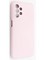 Накладка Silicone Cover (без логотипа, с защитой камеры) для Samsung Galaxy A23 розовая