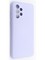 Накладка Silicone Cover (без логотипа, с защитой камеры) для Samsung Galaxy A33 сиреневая
