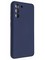 Накладка Silicone Cover (без логотипа, с защитой камеры) для Samsung Galaxy S21FE синяя - фото 49102