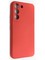 Накладка Silicone Cover (без логотипа, с защитой камеры) для Samsung Galaxy S22 красная - фото 49125