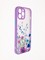 Накладка пластиковая с картинкой для Apple iPhone 12 Pro Max сиреневая стрекоза - фото 49203