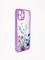 Накладка пластиковая с картинкой для Apple iPhone 12 Pro сиреневая стрекоза - фото 49211
